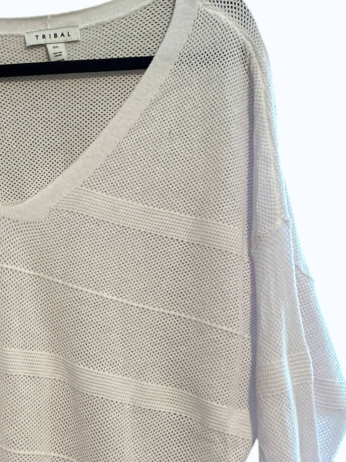 Tribal - Women's 3/4 Sleeve V Neck Sweater