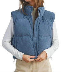 Buttermelon - ADOREME CORDUROY PUFFER VEST