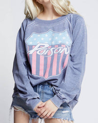 Recycled Karma - Poison Emblem Sweatshirt