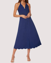 Lost + Wander - Maritime Melody Midi Dress