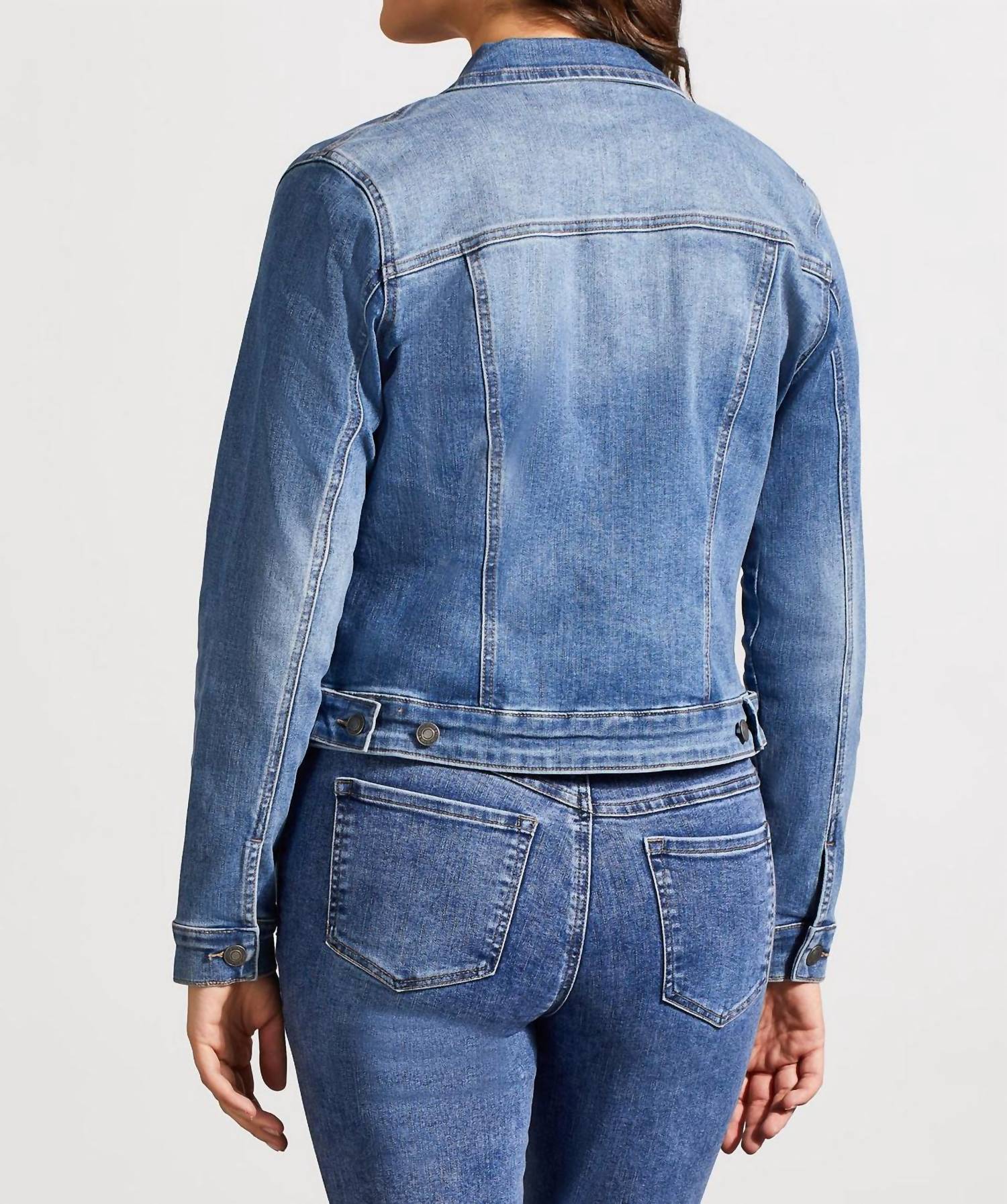 Tribal - Classic Fit Denim Jacket