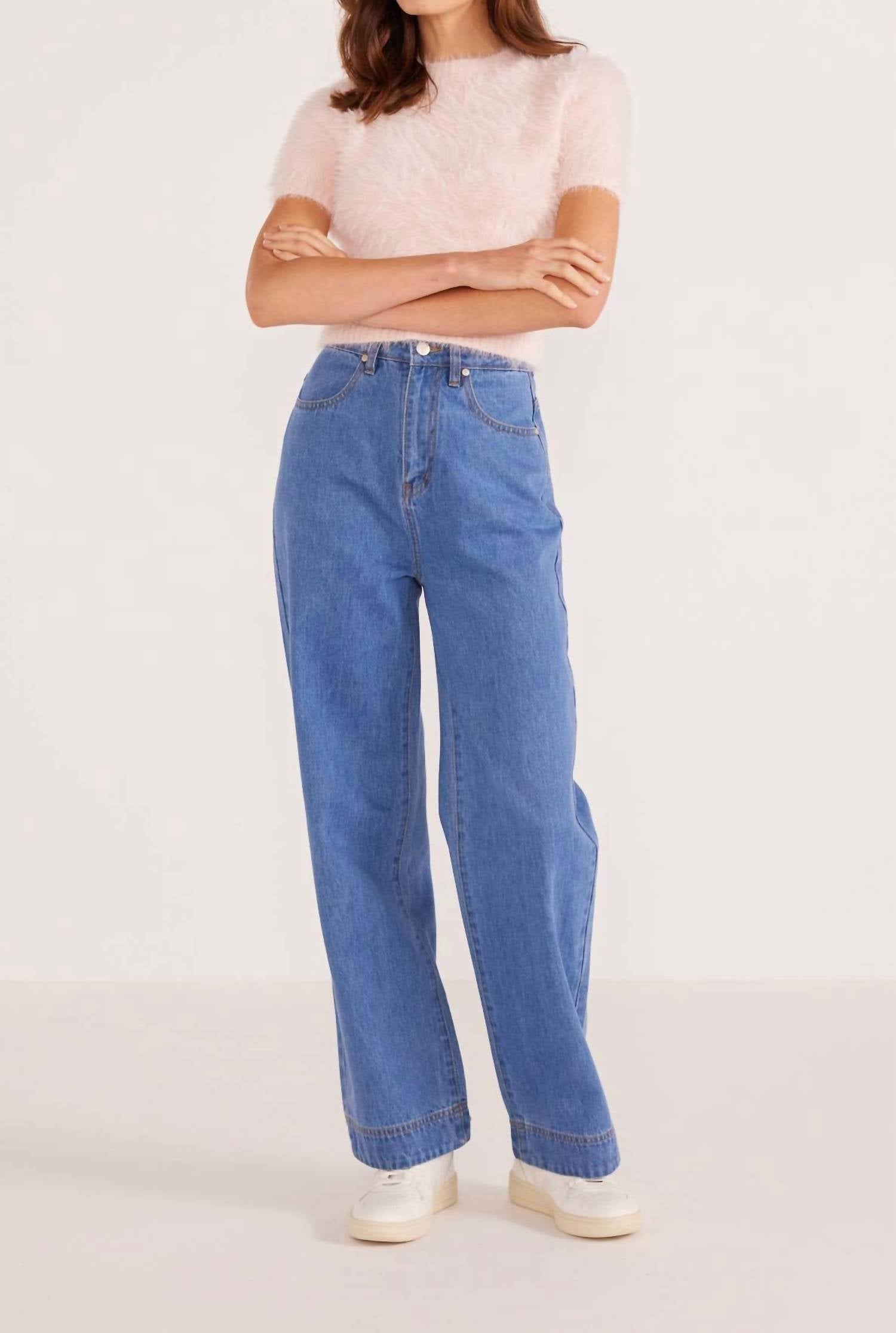 MINKPINK Peyton Jeans in denim - women's jeans