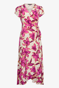 Caballero - Lila Midi Wrap Dress