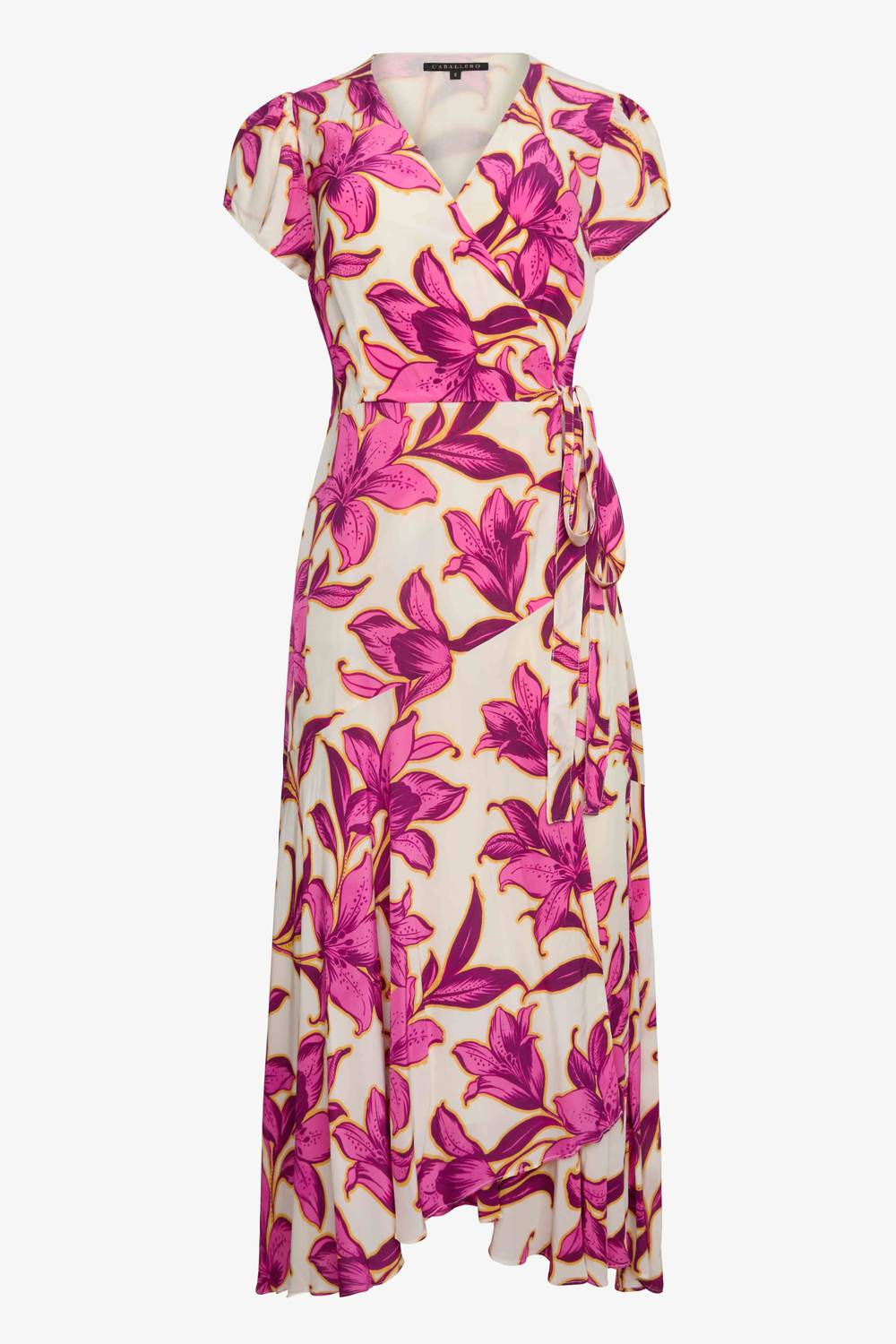 Caballero - Lila Midi Wrap Dress