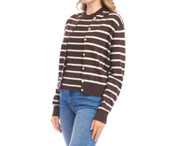 Karen Kane - Simone Stripe Cardigan Sweater
