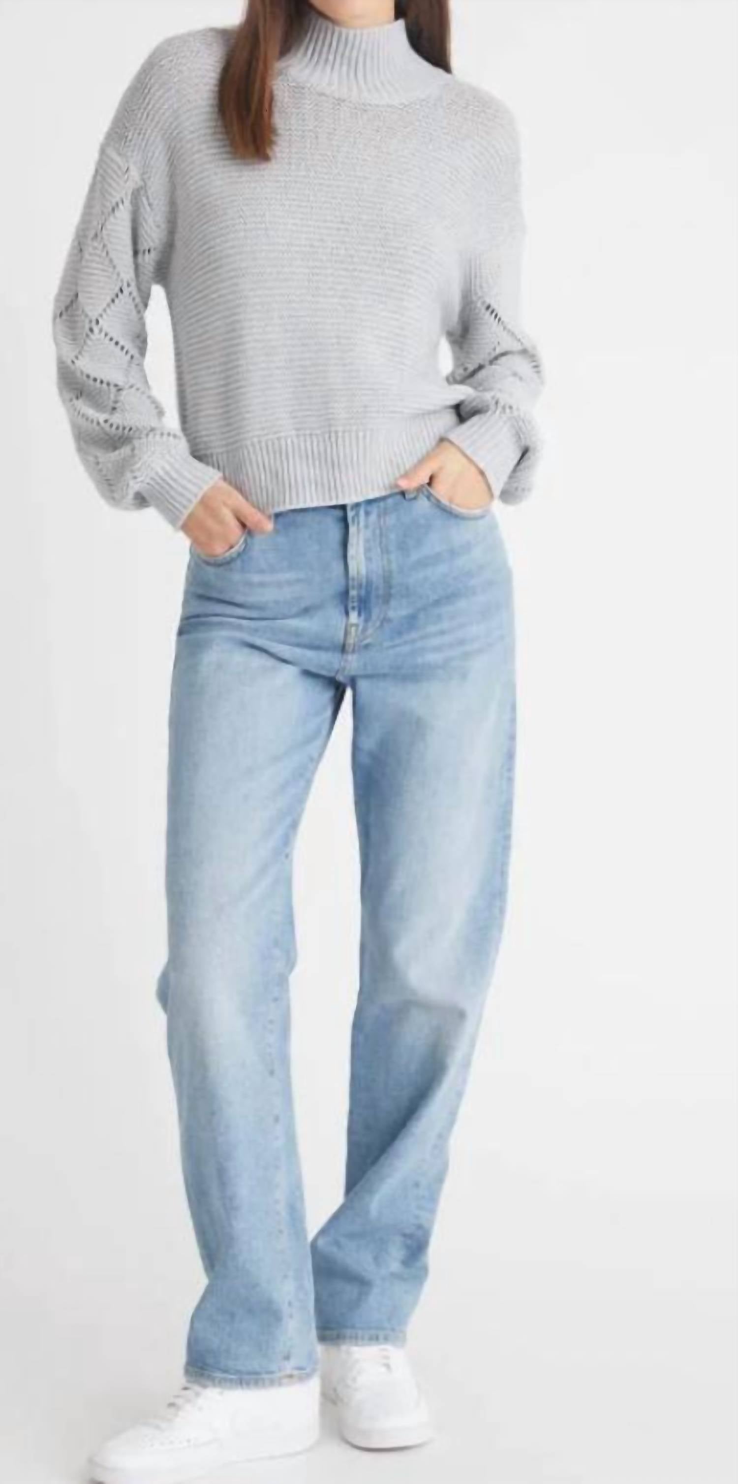 525 America - Talia Diamond Stitch Pullover