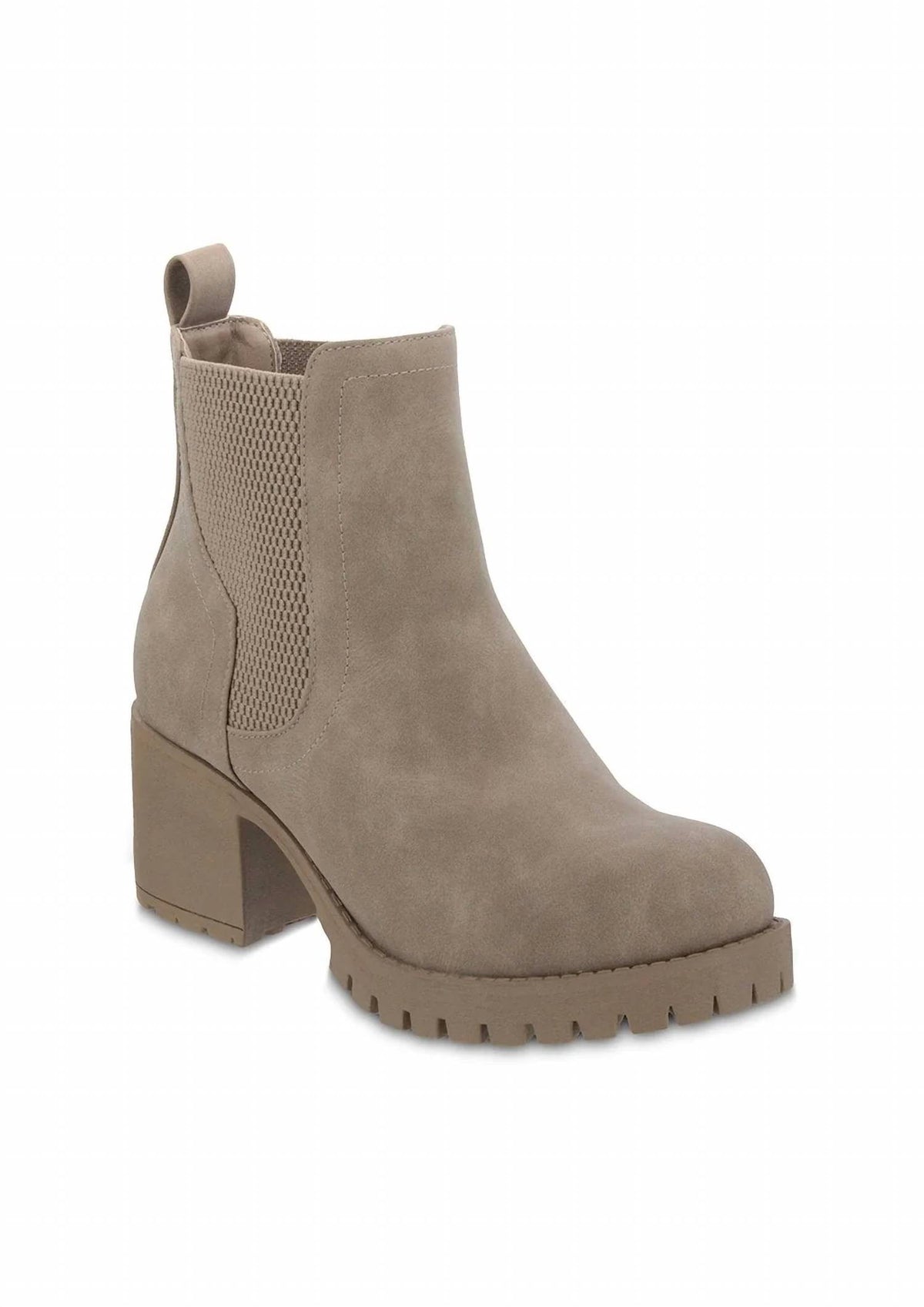 Mia Shoes - Women's Jonna Round Toe Chelsea Casual Boots