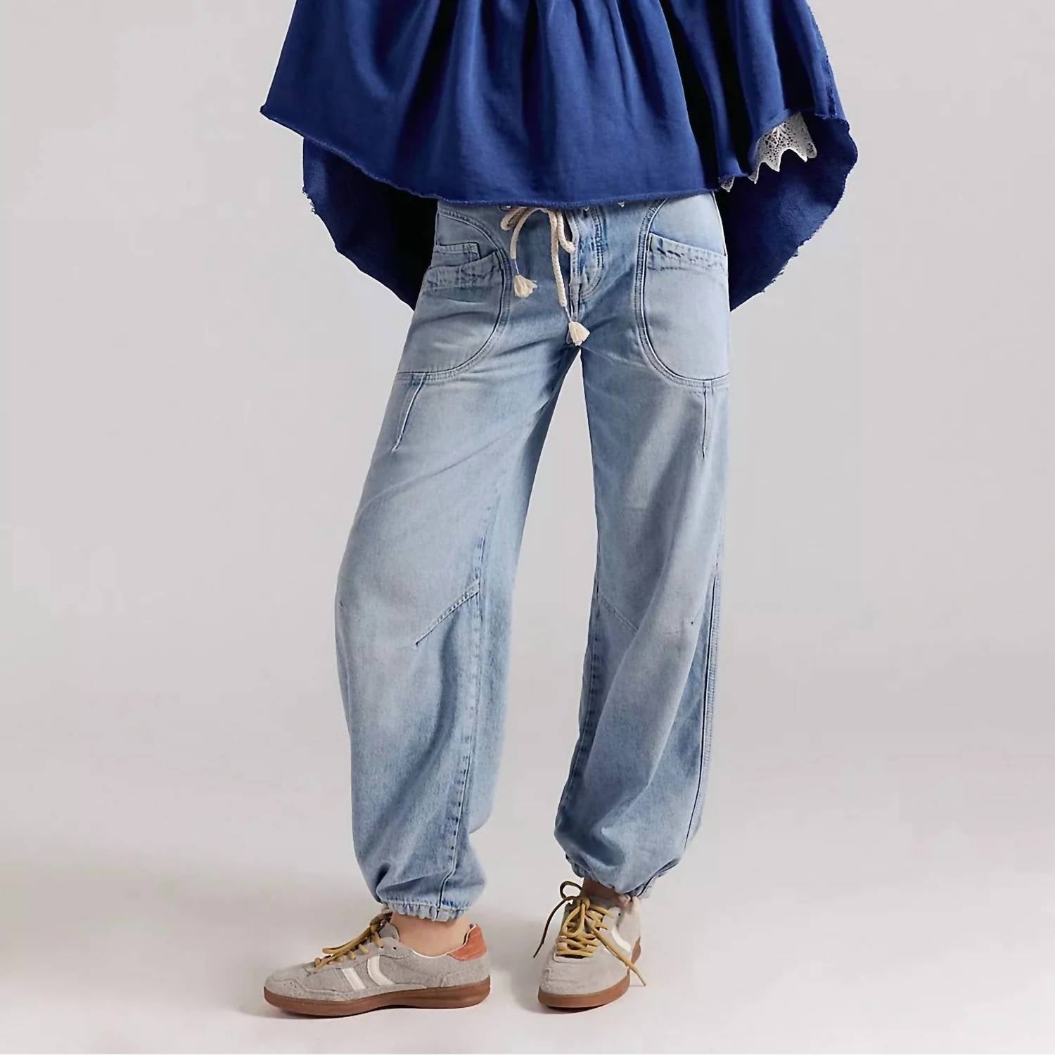 Free People - Love Language Pull-On Jeans