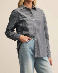 Z Supply - Seaport Striped Poplin Shirt