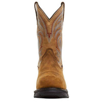 ARIAT Men's Workhog Xt H2o Boot in distressed brown bravo brown - men's boots - detail view