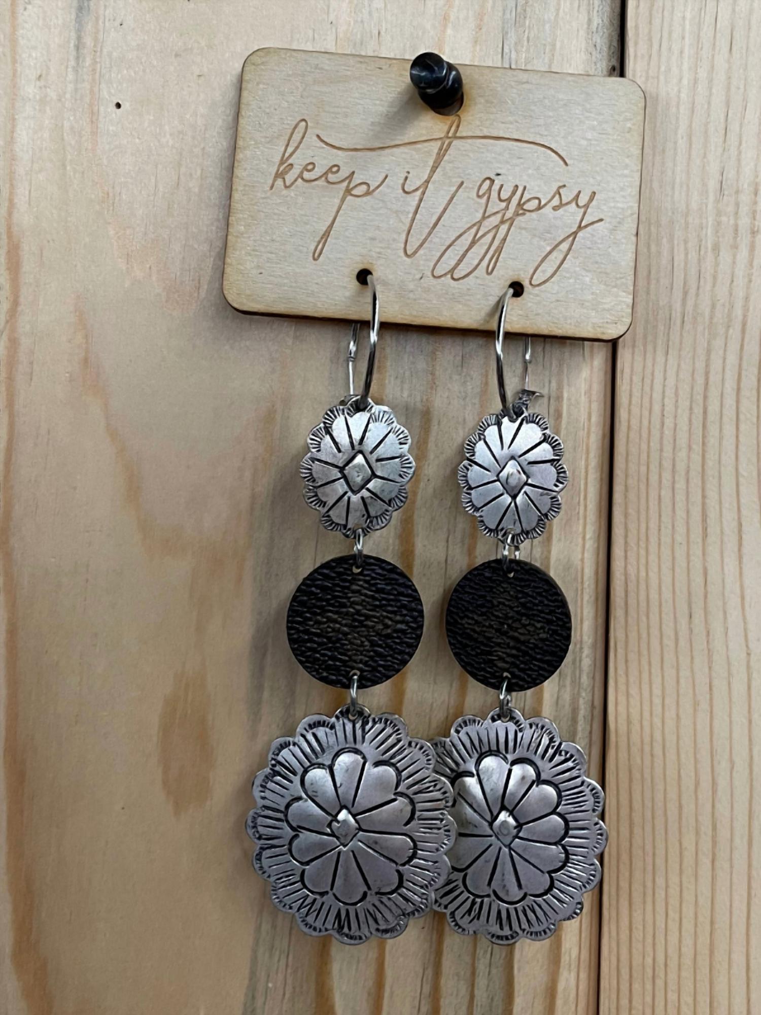 Keep It Gypsy - Three Tiered Earrings
