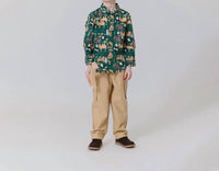 PINK CHICKEN Jack Long Sleeve Shirt in animals of asia - kids' shirt