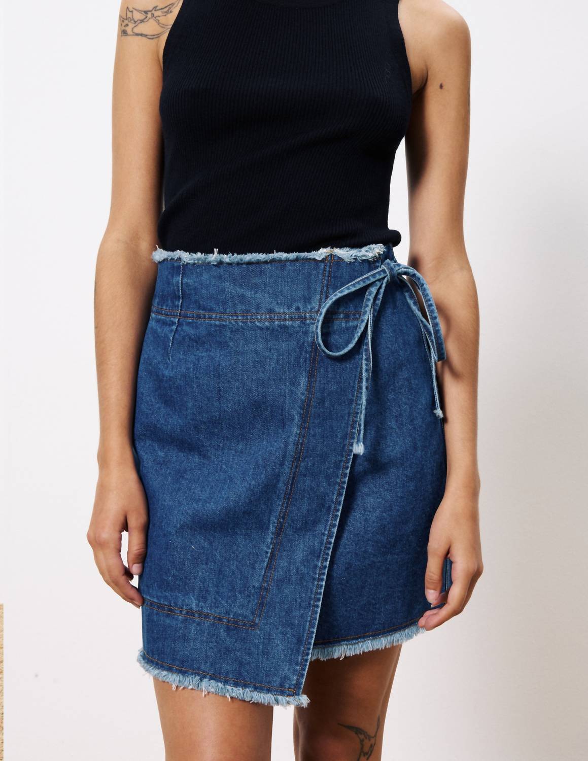 Frnch - Nise Denim Mini Skirt