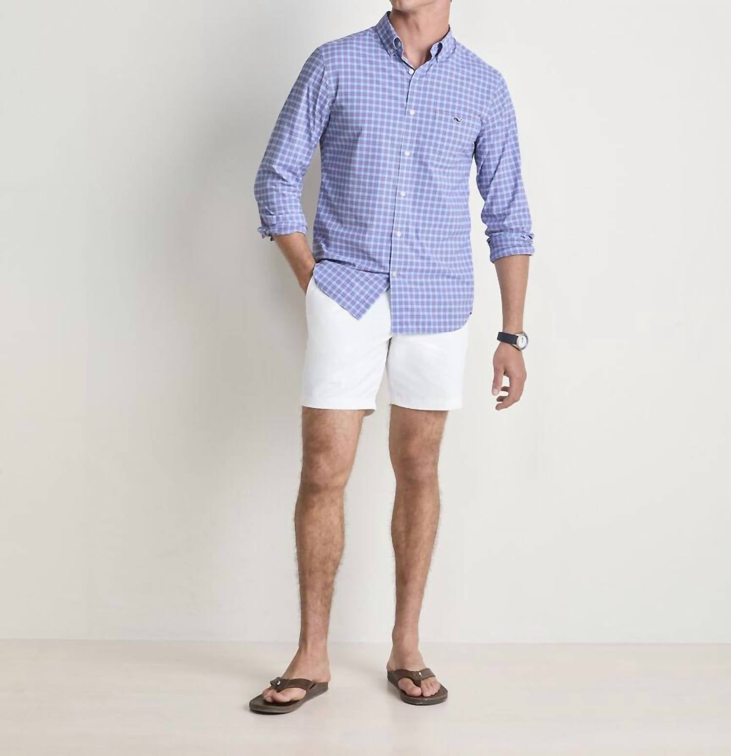 Vineyard Vines - Cobia Check Featherweight Performance Shirt