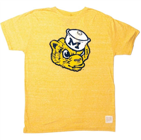 The Original Retro Brand - Michigan Wolverine Vintage Tee