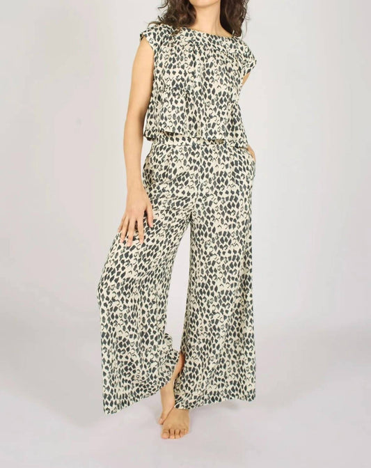 Traffic People - Evie Print Trouser