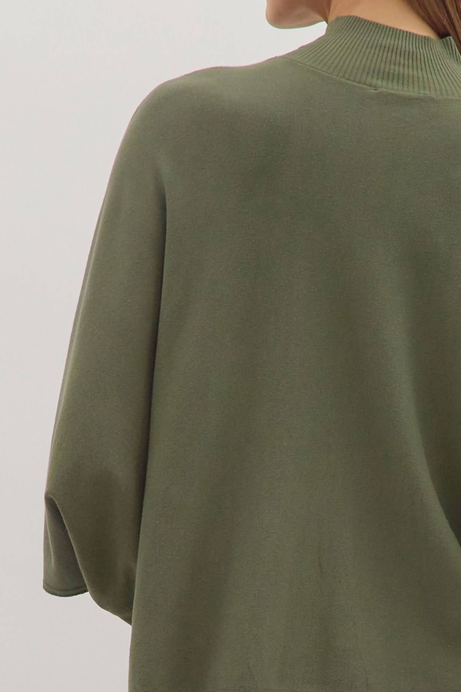 Entro - Draped Knit Top