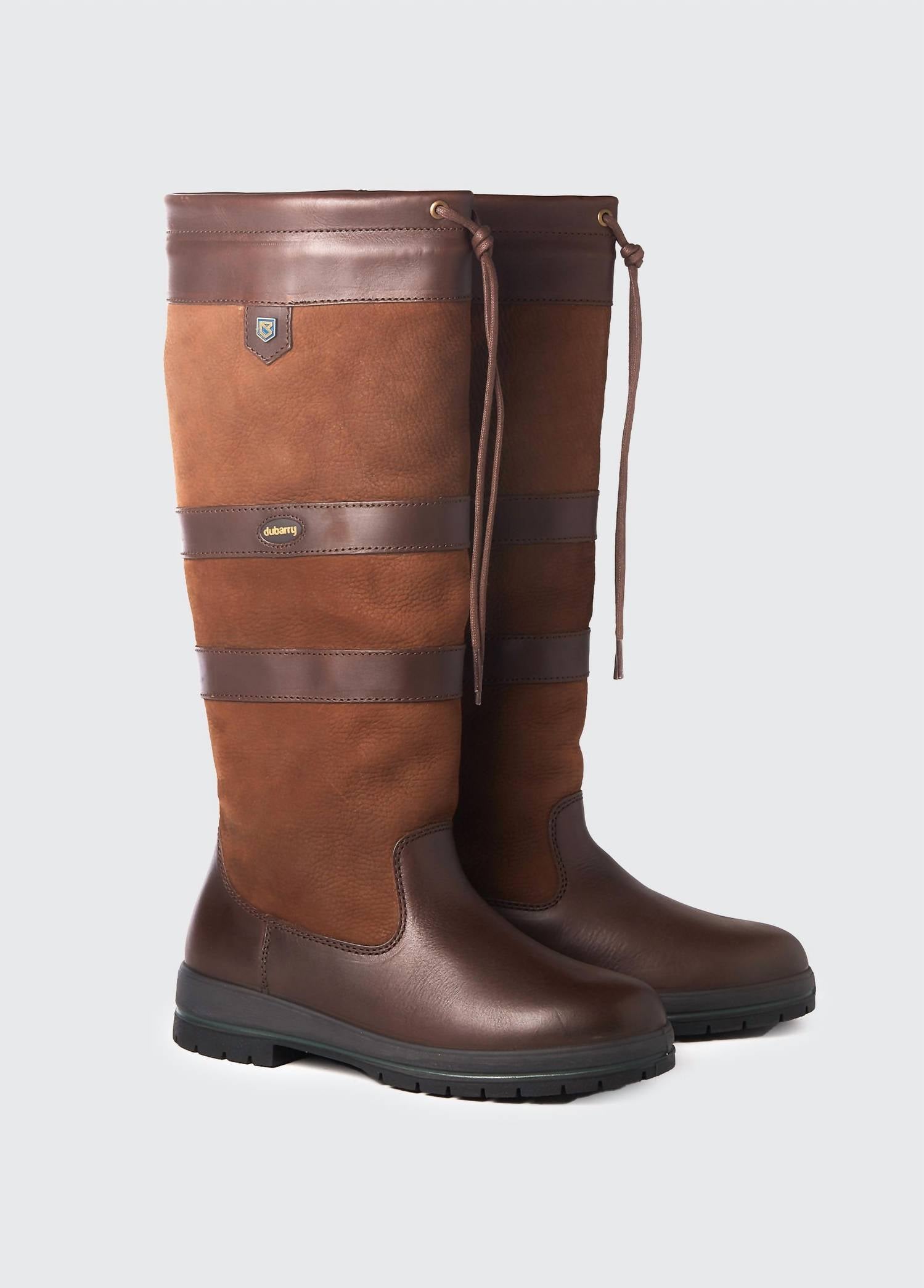 Dubarry Women's Galway Country Boot in walnut - women's shoe