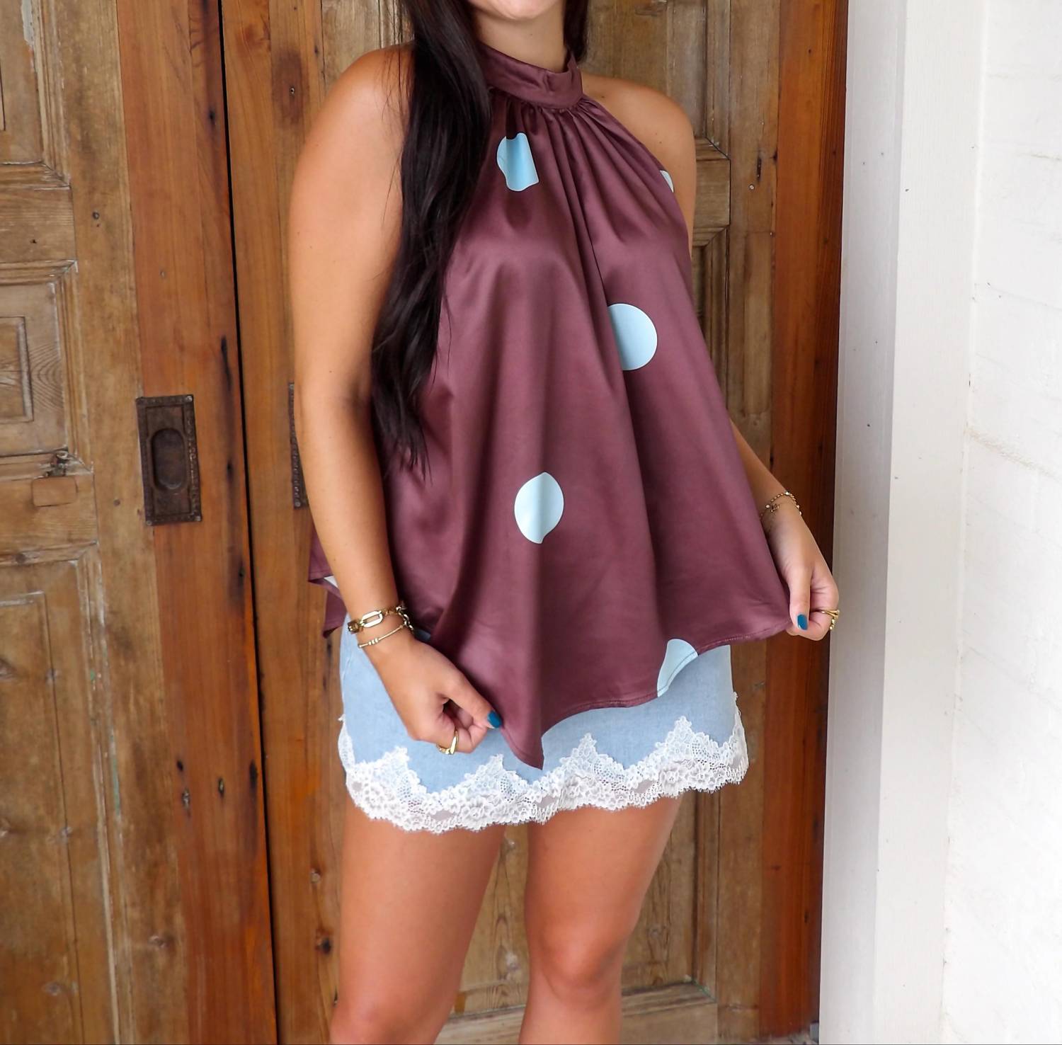 Day + Moon - The Colette Halter Top