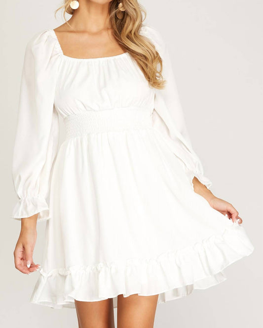 Tiered Mini Dress