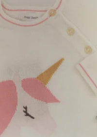 Angel Dear - Baby Girl's Unicorn Coverall