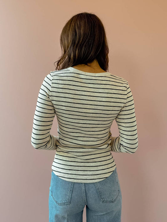 Z Supply - Eve Stripe Henley Top