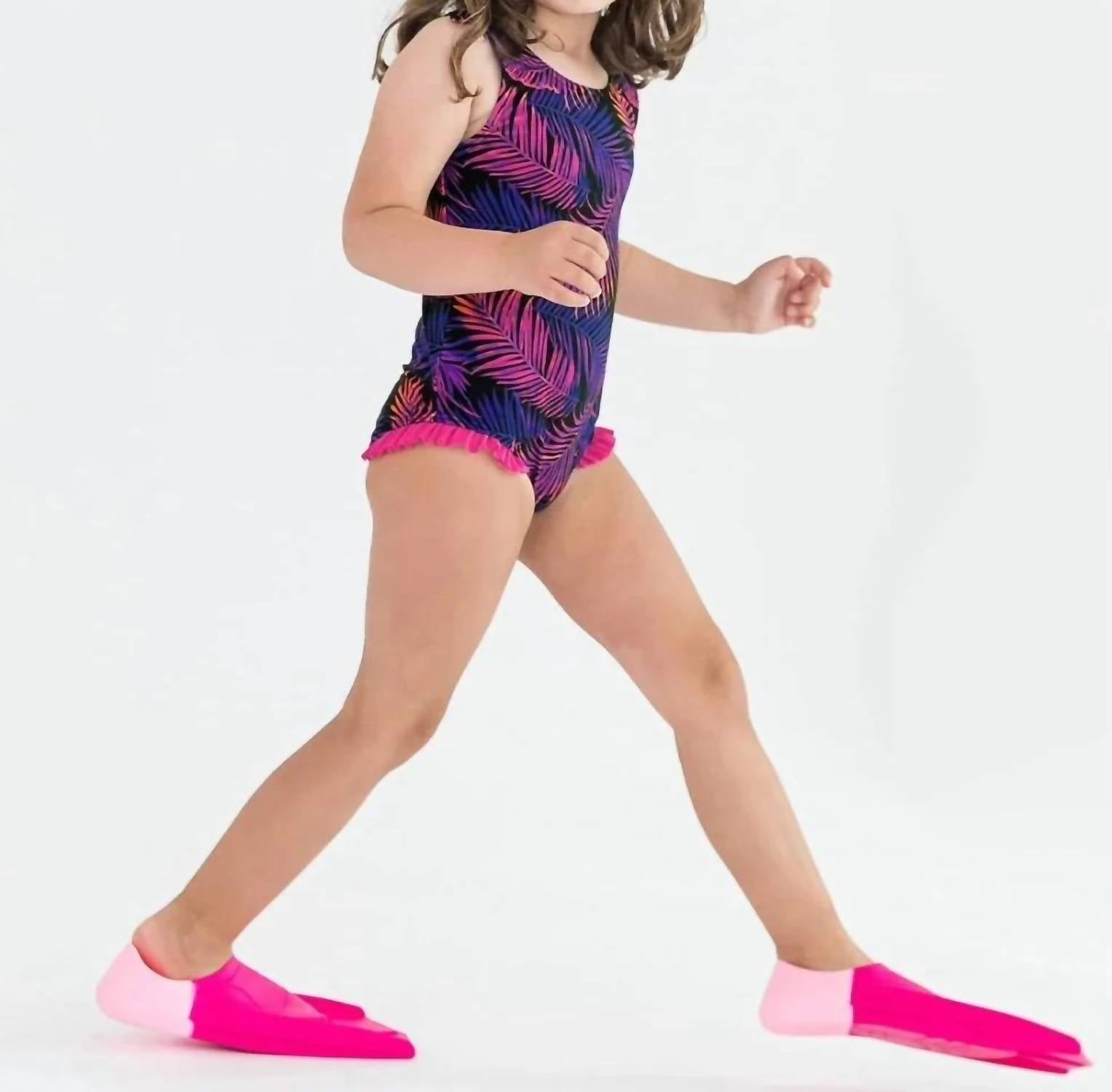 Rufflebutts - Tie Shoulder One Piece Swimsuit
