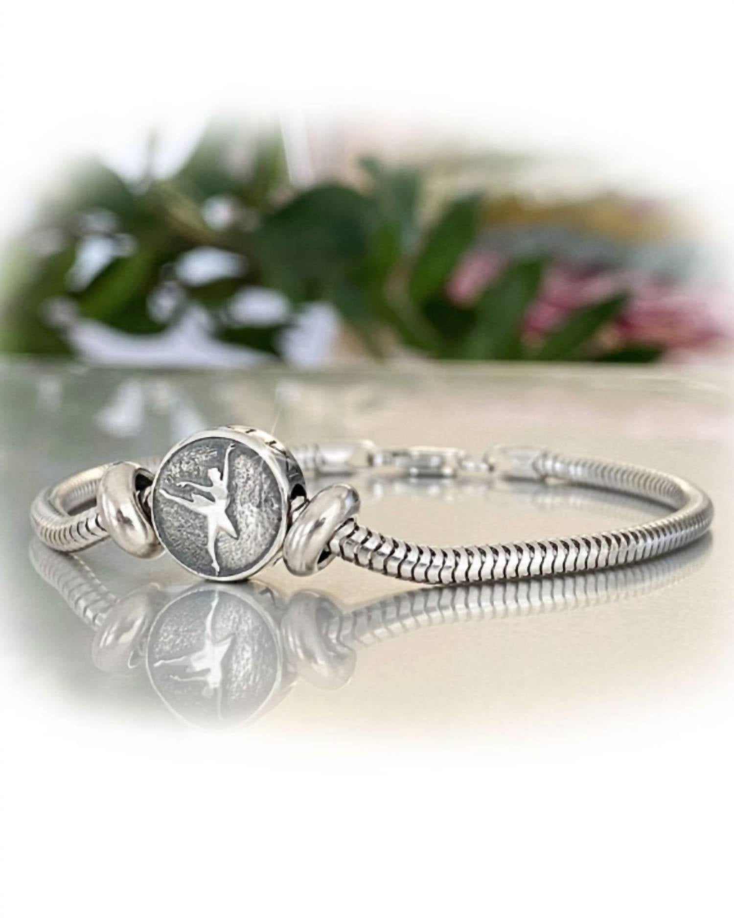 Mikelart - Women's Bracciale Pandora Charm Chunky Bracelet