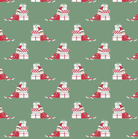 Lila + Hayes - Girls Santa's Helper Pajama Set