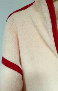 Lamissche - Women's Sharpa Pullover Half Zip Jacket