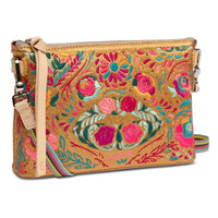 Consuela - Women's Embroidered Midtown Crossbody Bag