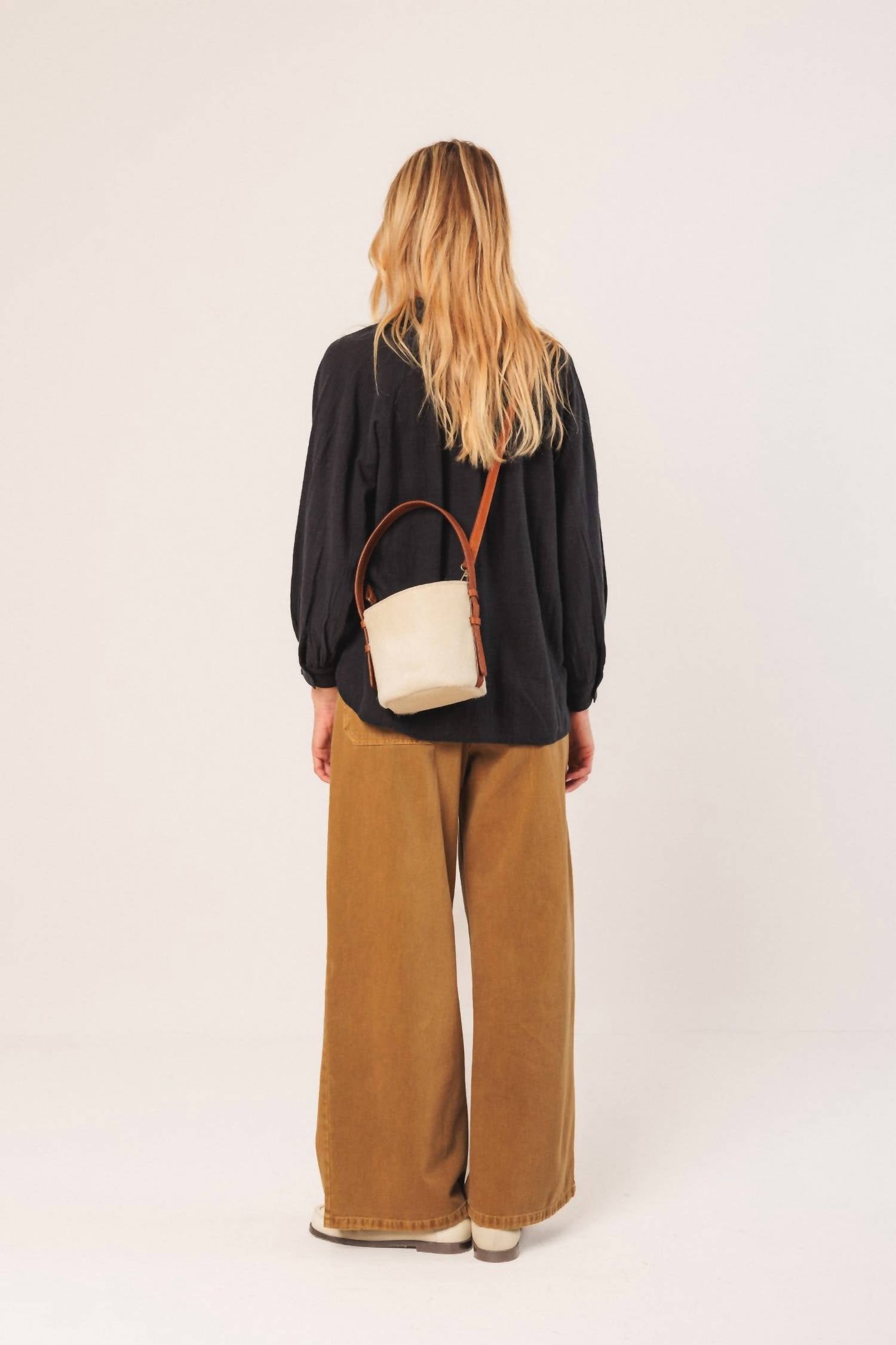 Indi & Cold - Women's Piedra Calfhair Tote Bag