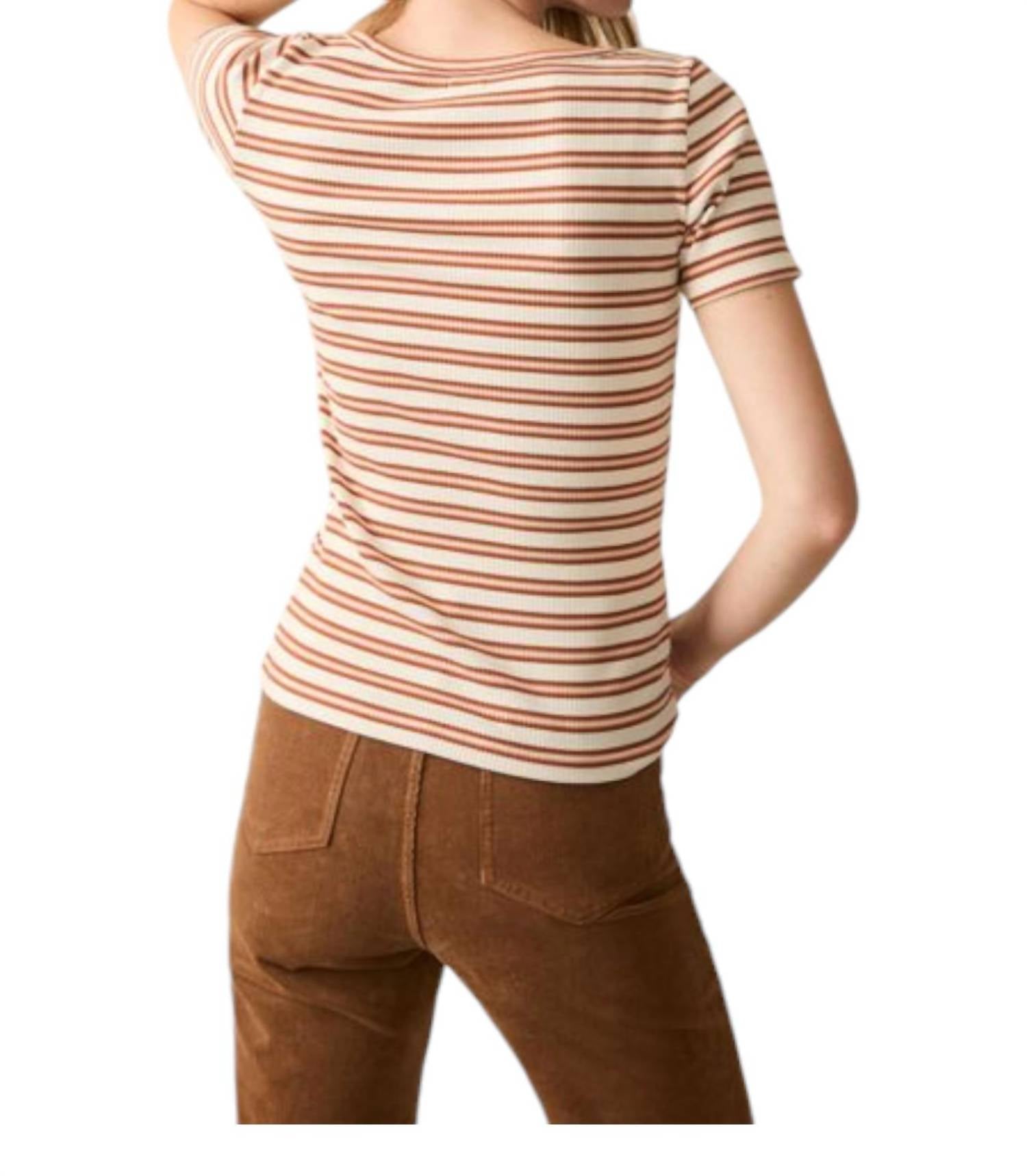 Faherty - Freestyle Rib Elbow Sleeve Tee