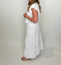 Bobi - Tiered Maxi Skirt