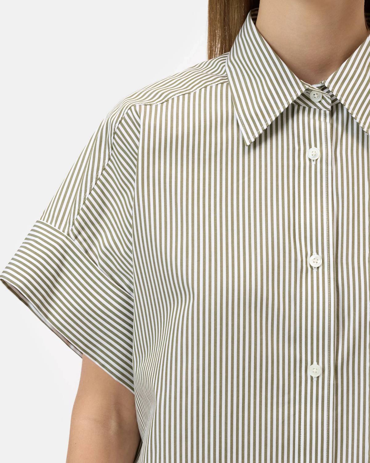 Closed - Striped Shirt Dress