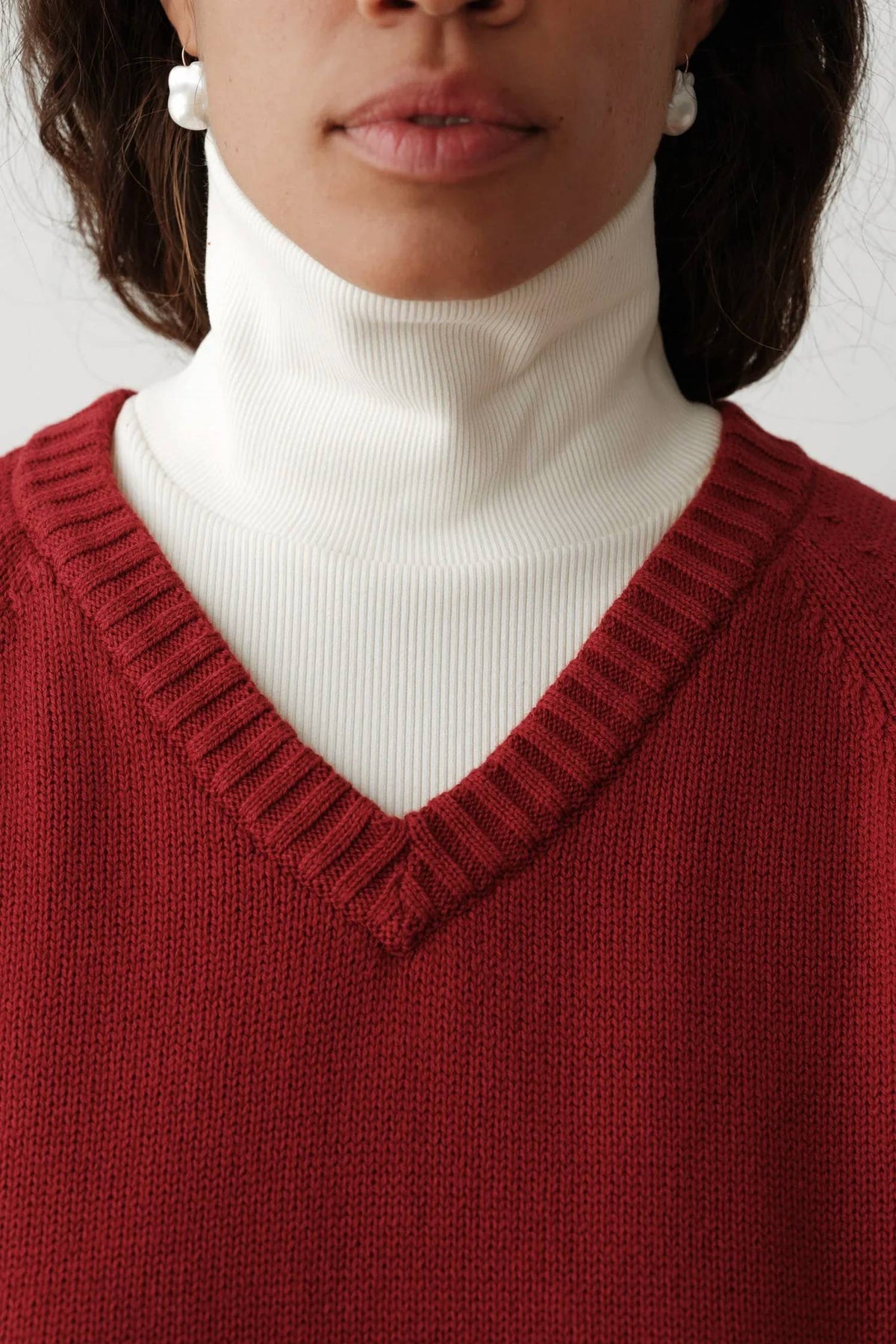 Donni. - Rib Turtleneck Top