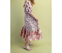 Style USA Susan Shirt Dress in pink mix - women's dress - view 4