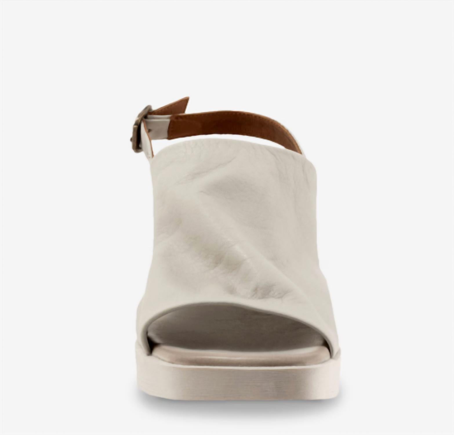 bueno Women's Flynn Wedge Sandal in tusk - women's sandal - alternate view