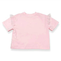 Doe A Dear - Kid's Sequin Floral Mesh Tee