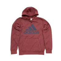 adidas Men's Favorites Graphic Hoodie in legacy red - men's shirt