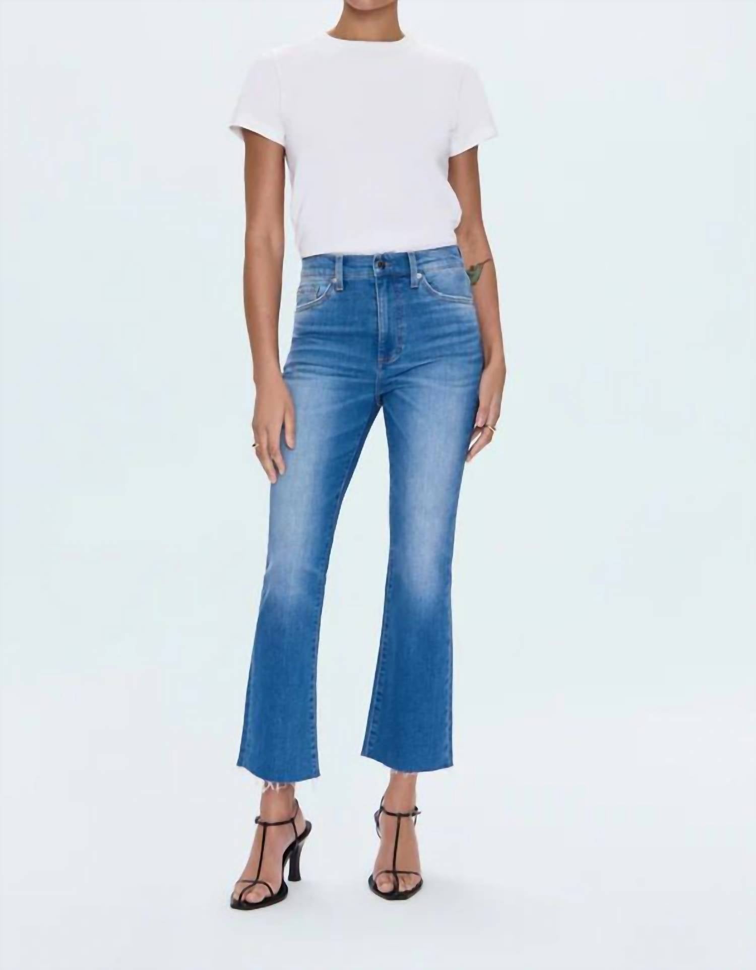 Pistola - Lennon High Rise Crop Boot Cut Jeans