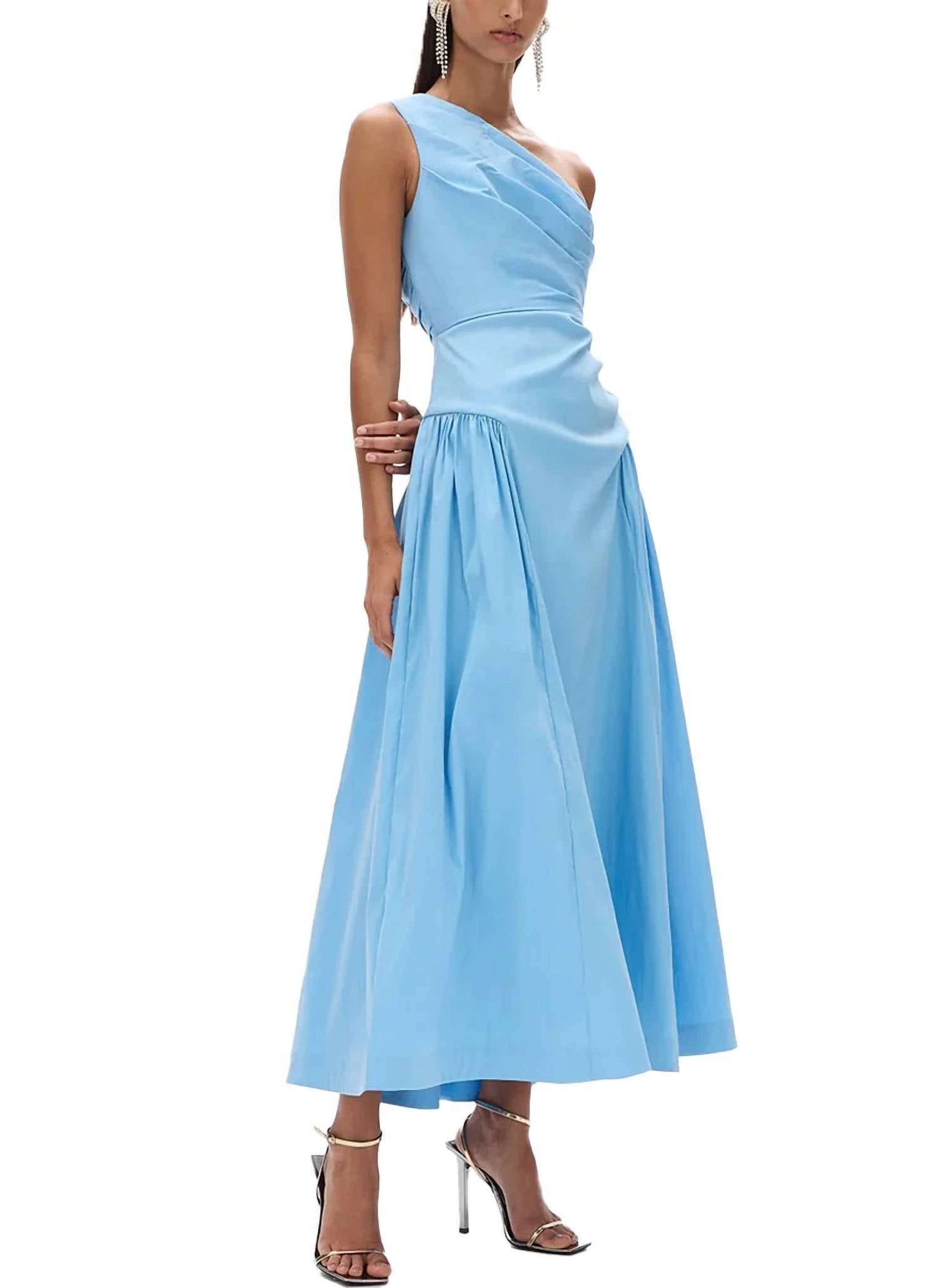 Rachel Gilbert - Banksia One Shoulder Midi Dress