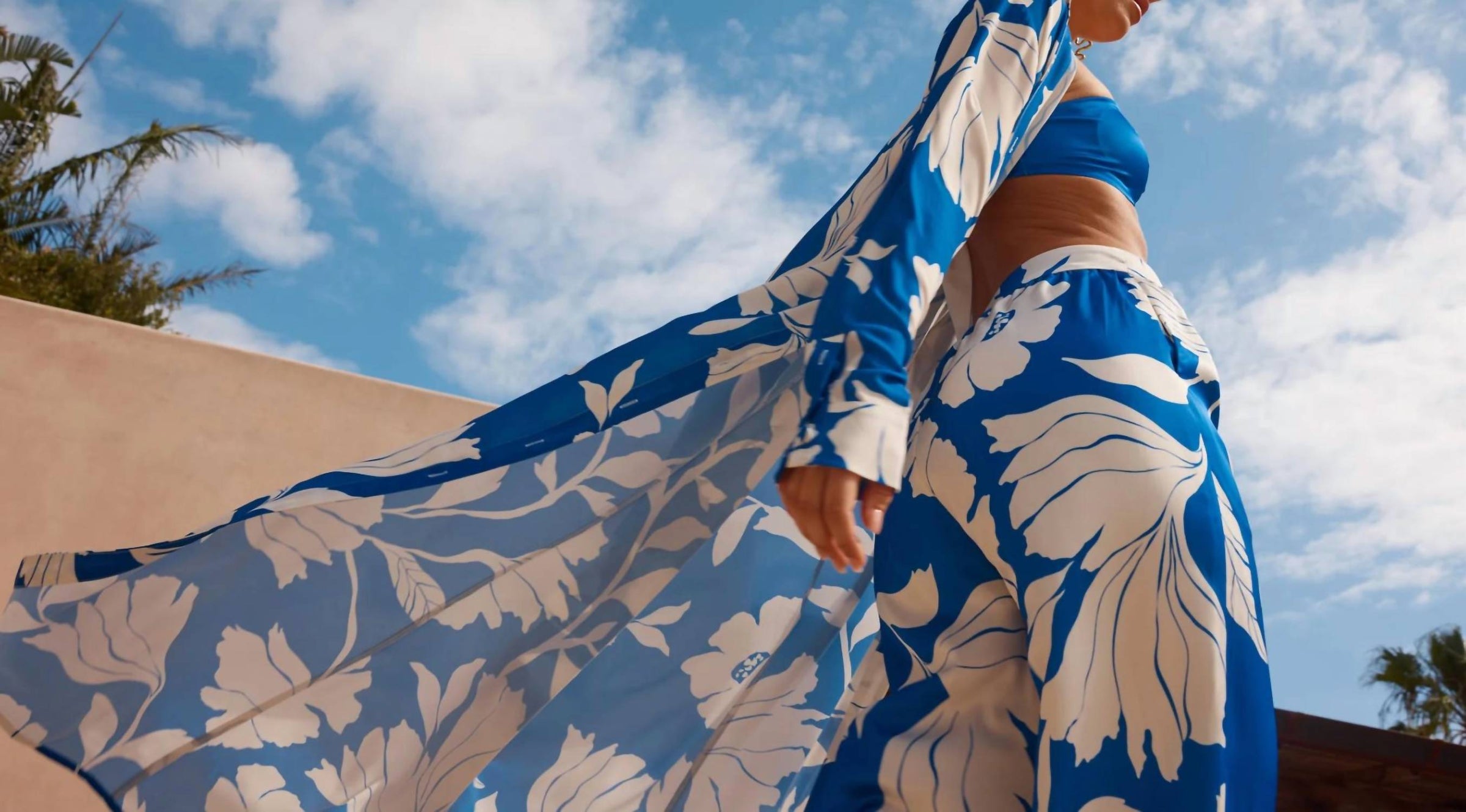 Lisa Marie Fernandez - Floral Hope And Harmony Maxi Duster Coverup Coat