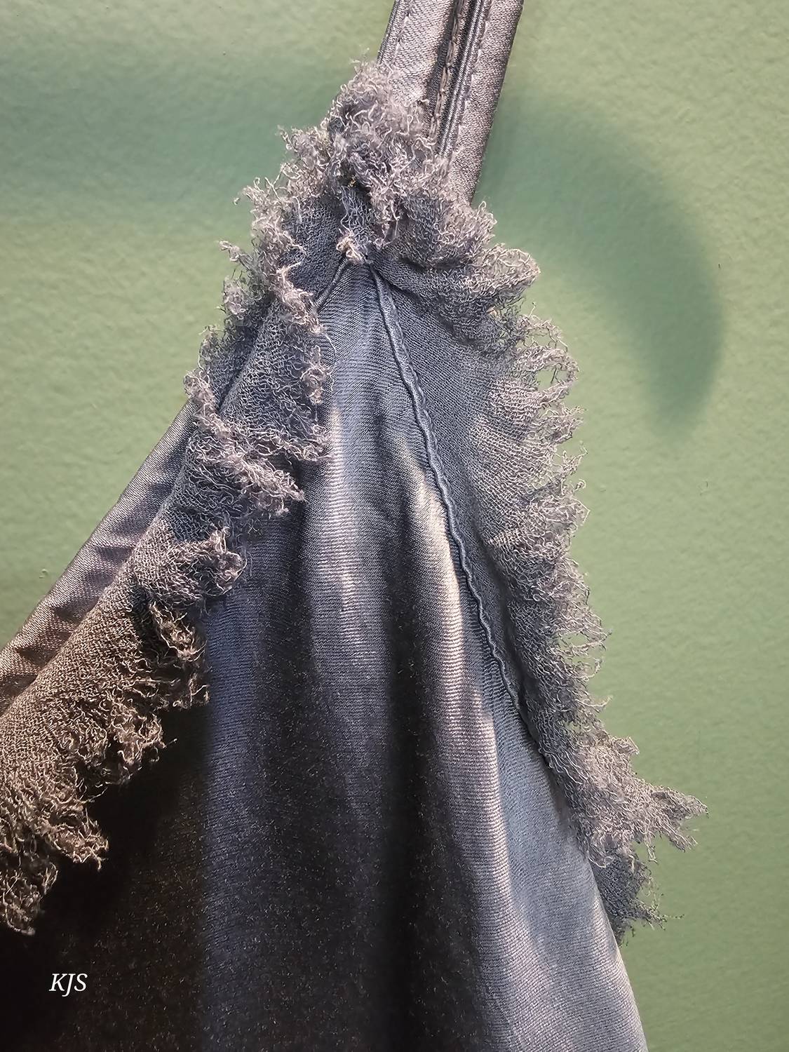 Made In Italy - Women's Silk Cami With Fringe