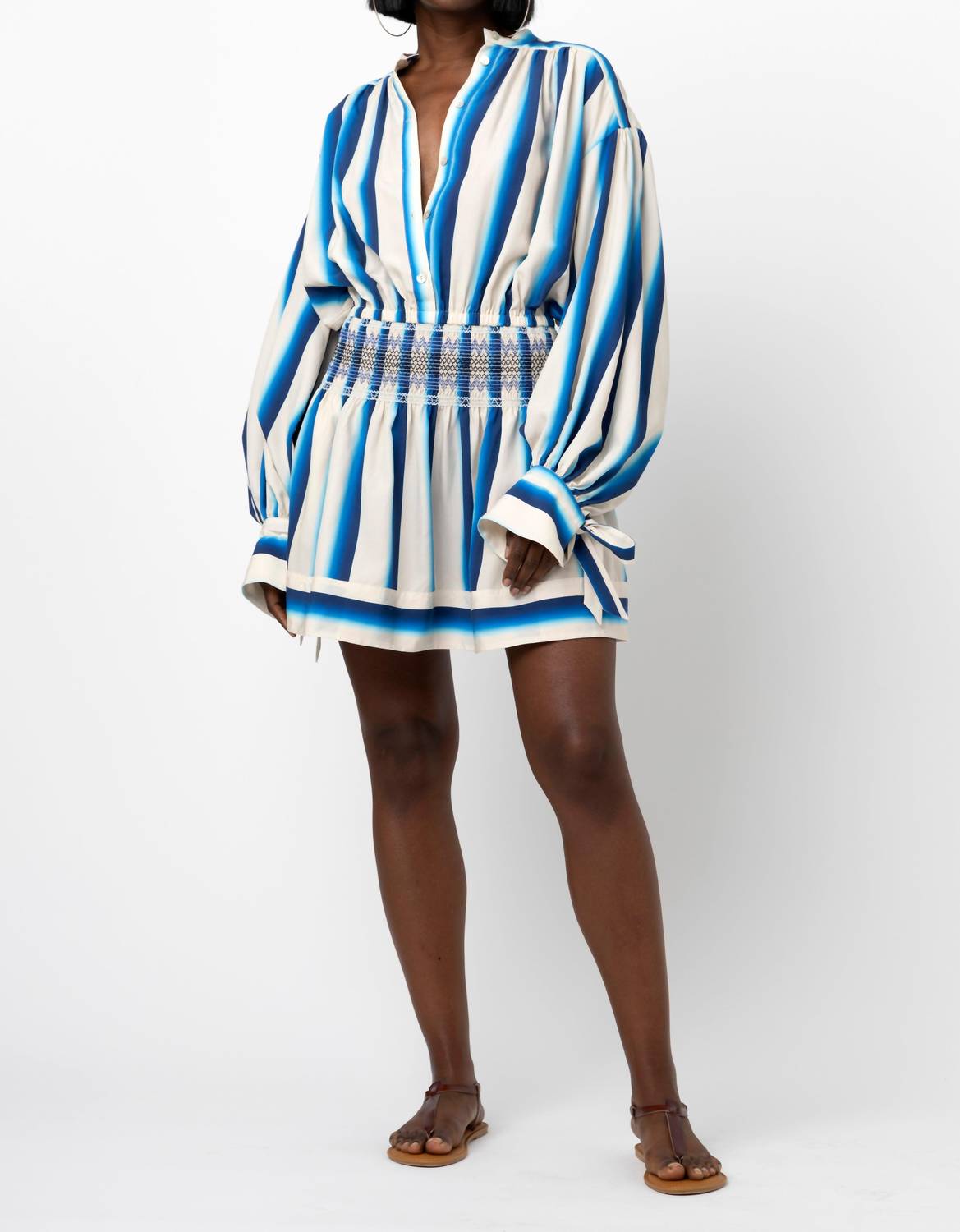 Hope For Flowers - Mini Shirtdress