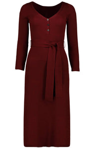 Bishop + Young - Poetry In Motion Henley Sweater Dress