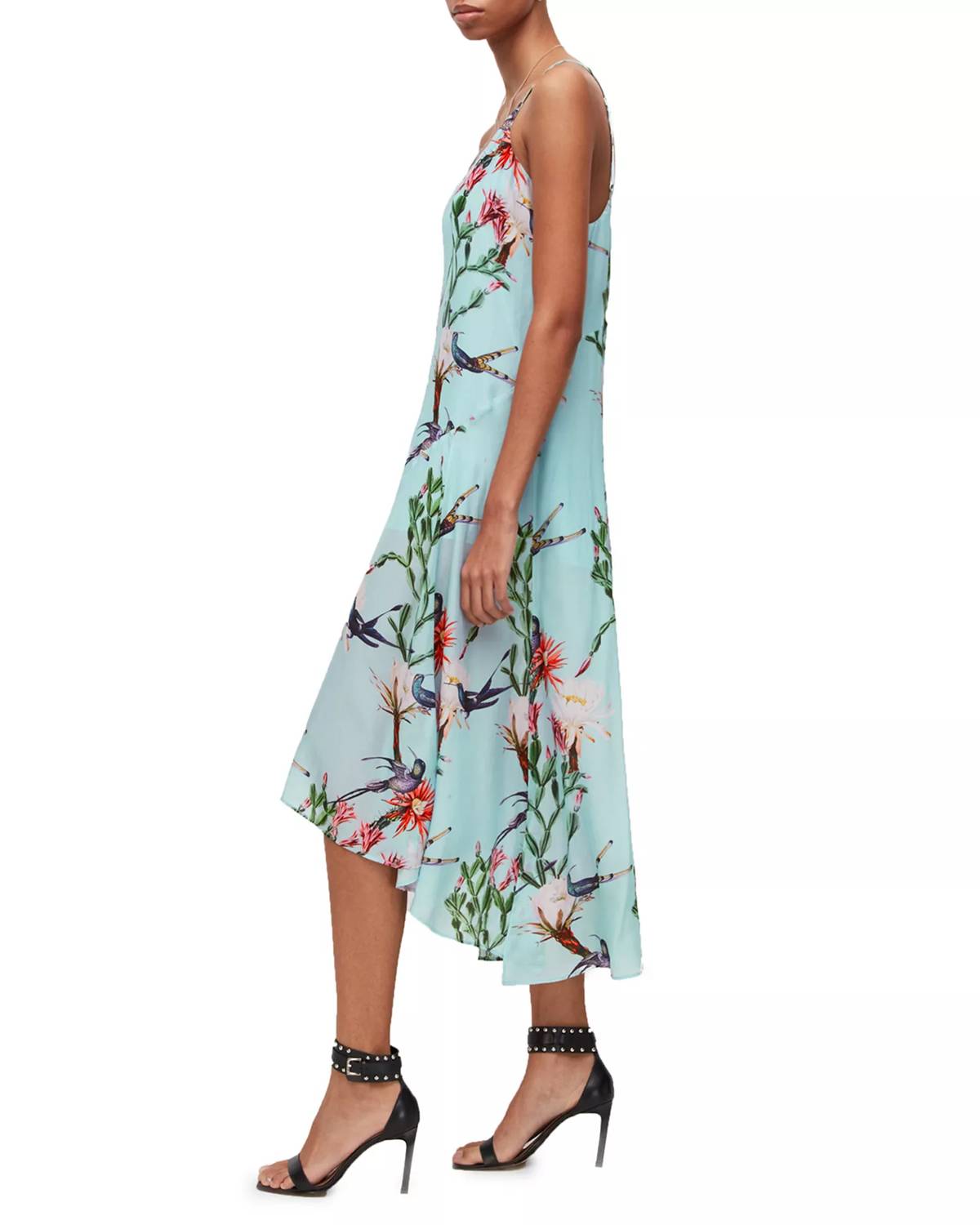 Allsaints - Essey Senja Sleeveless Hi-low Dress