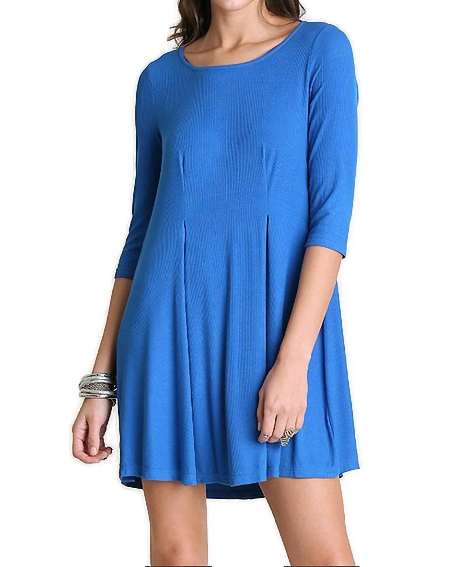 Umgee - Ribbed Mini Dress