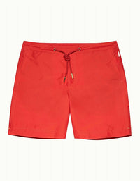 Orlebar Brown Bulldog Drawcord Shorts in firestone - men's shorts - view 10