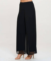 Last Tango - Chiffon Pull On Wide Leg Pants